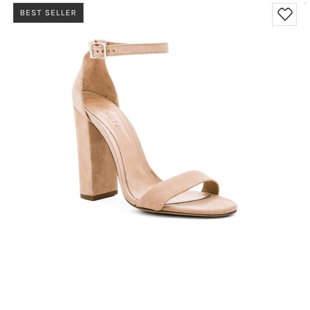 Schutz Enida Heel in Lightwood (Best Seller!)